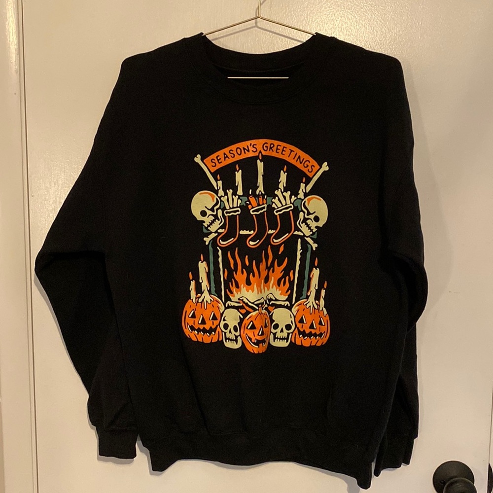 Spooky Seasons Greetings crewneck
